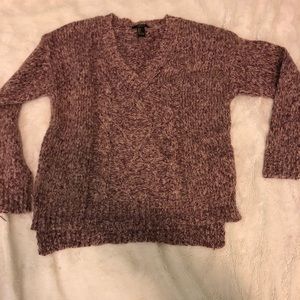 cable knit sweater